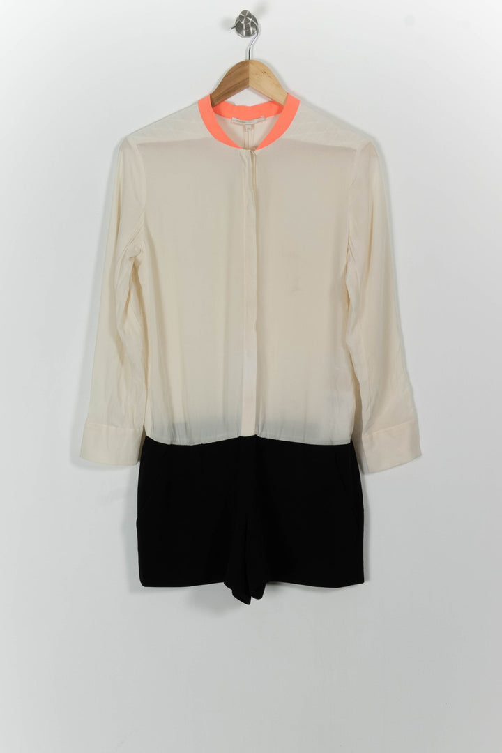 Combishort noir et blanc - Taille M/38 de la marque Maje | PARAD47872 - Vendu par Paradigme - Image 2