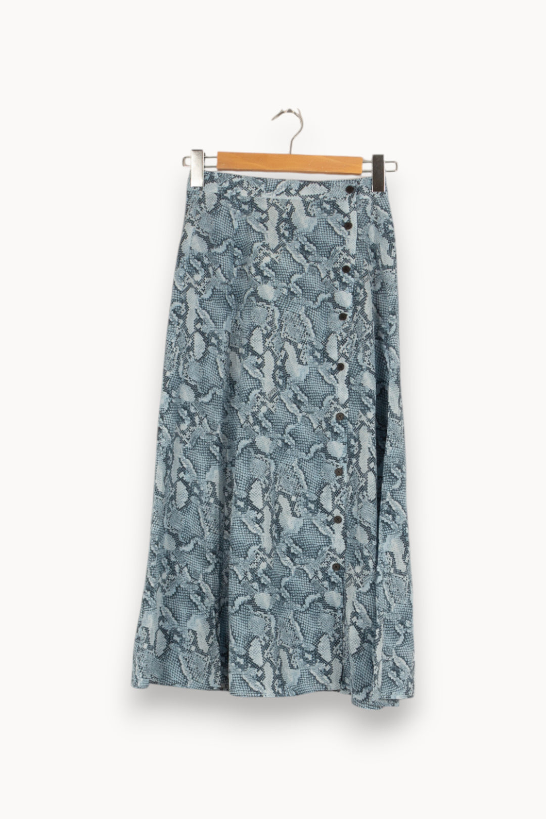 Jupe bleue croco - Taille XS/34 de la marque Zadig&Voltaire | PARAD47874 - Vendu par Paradigme - Image 1