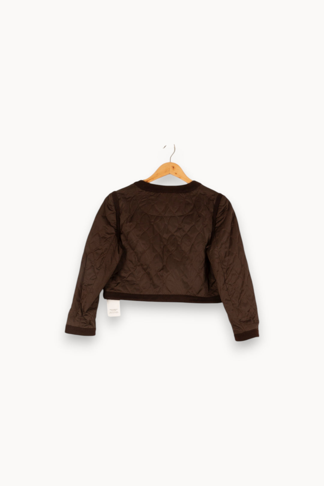 Veste matelassée marron - Taille XL/42 de la marque Paule Ka | PARAD47875 - Vendu par Paradigme - Image 3