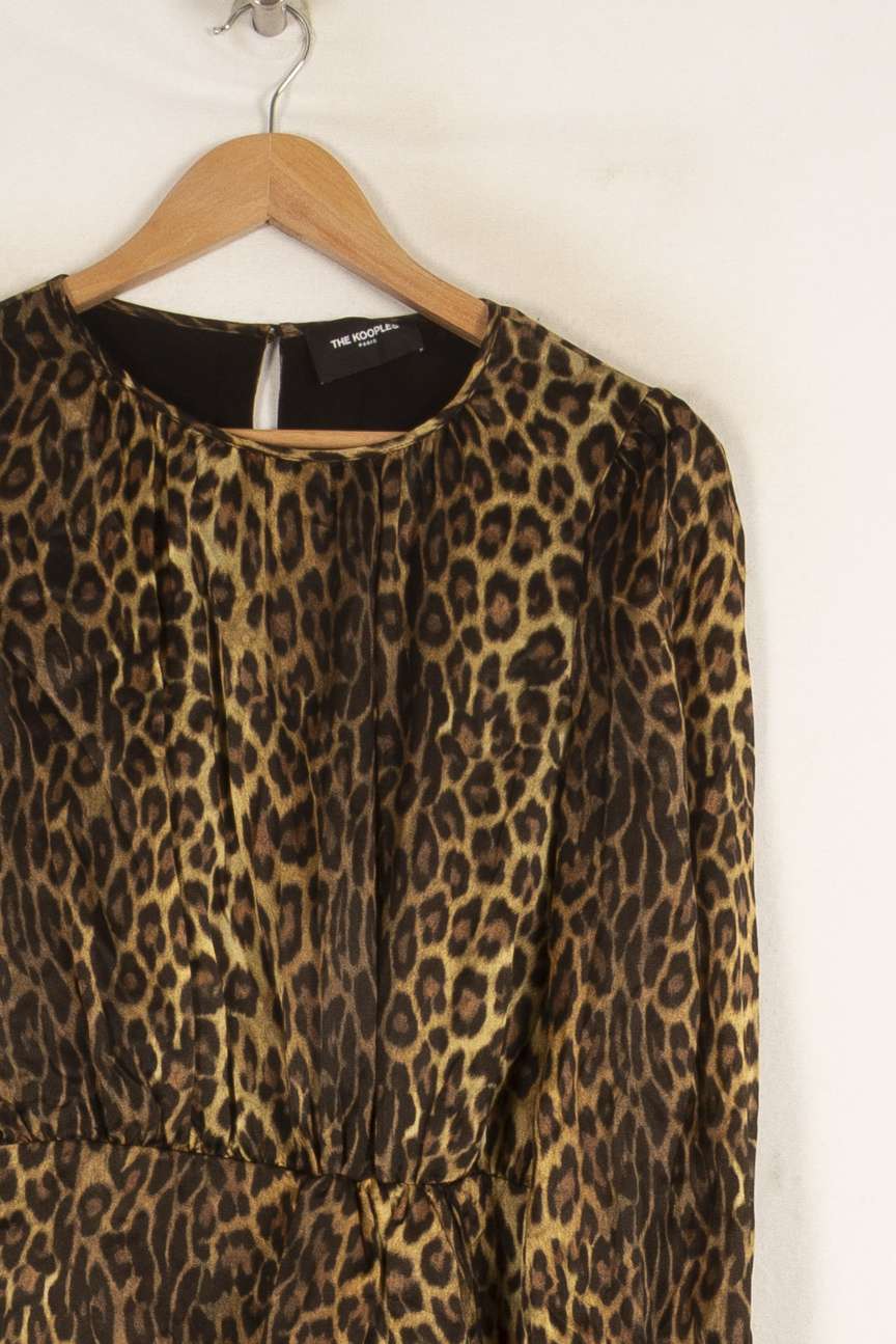 Robe léopard - Taille S/36 de la marque The Kooples | PARAD47879 - Vendu par Paradigme - Image 2