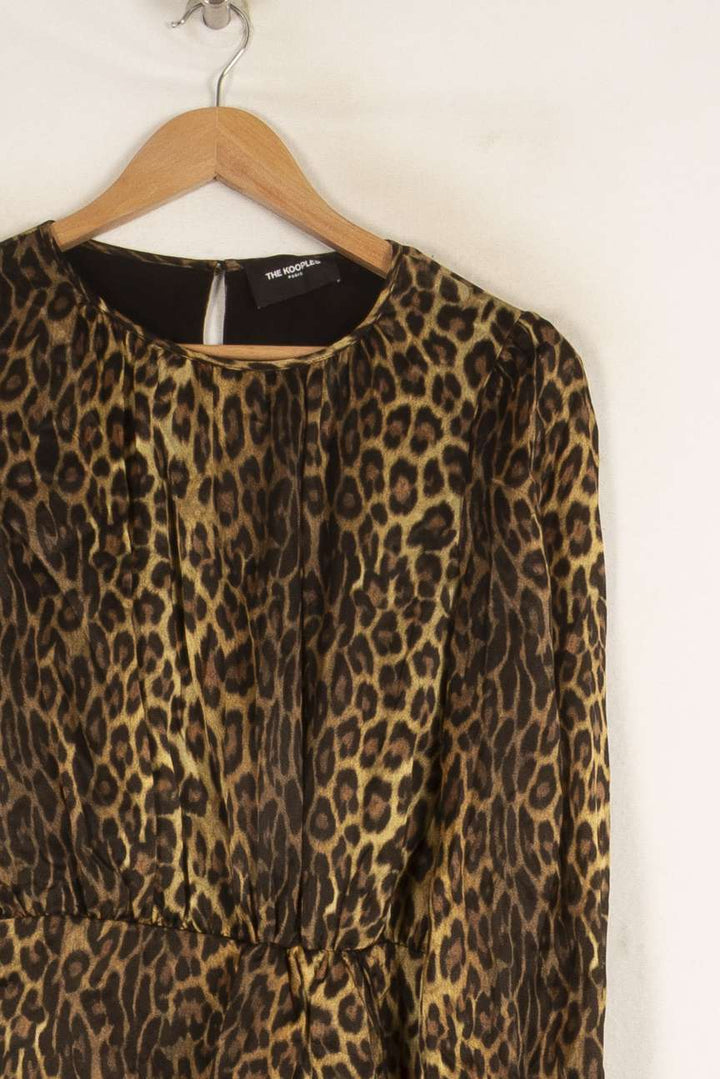 Robe léopard - Taille S/36 de la marque The Kooples | PARAD47879 - Vendu par Paradigme - Image 2