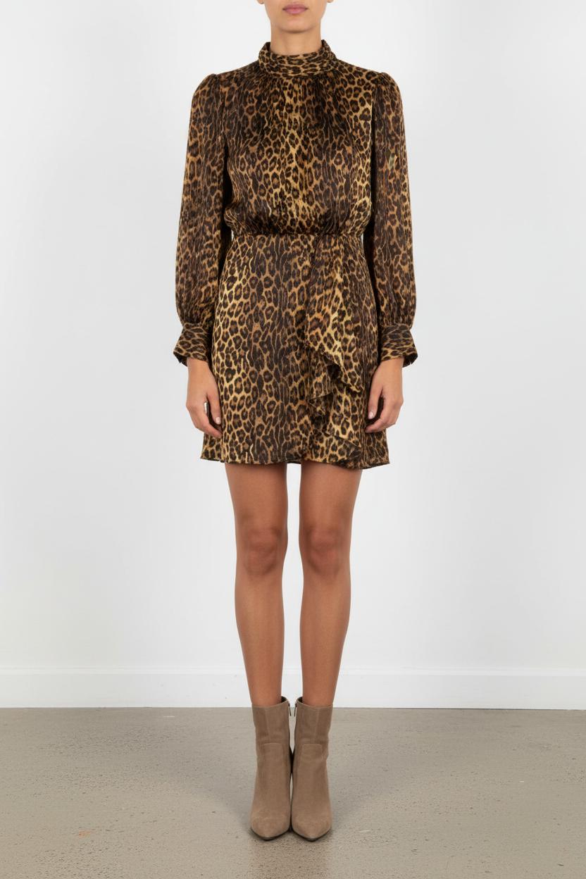 Robe léopard - Taille S/36