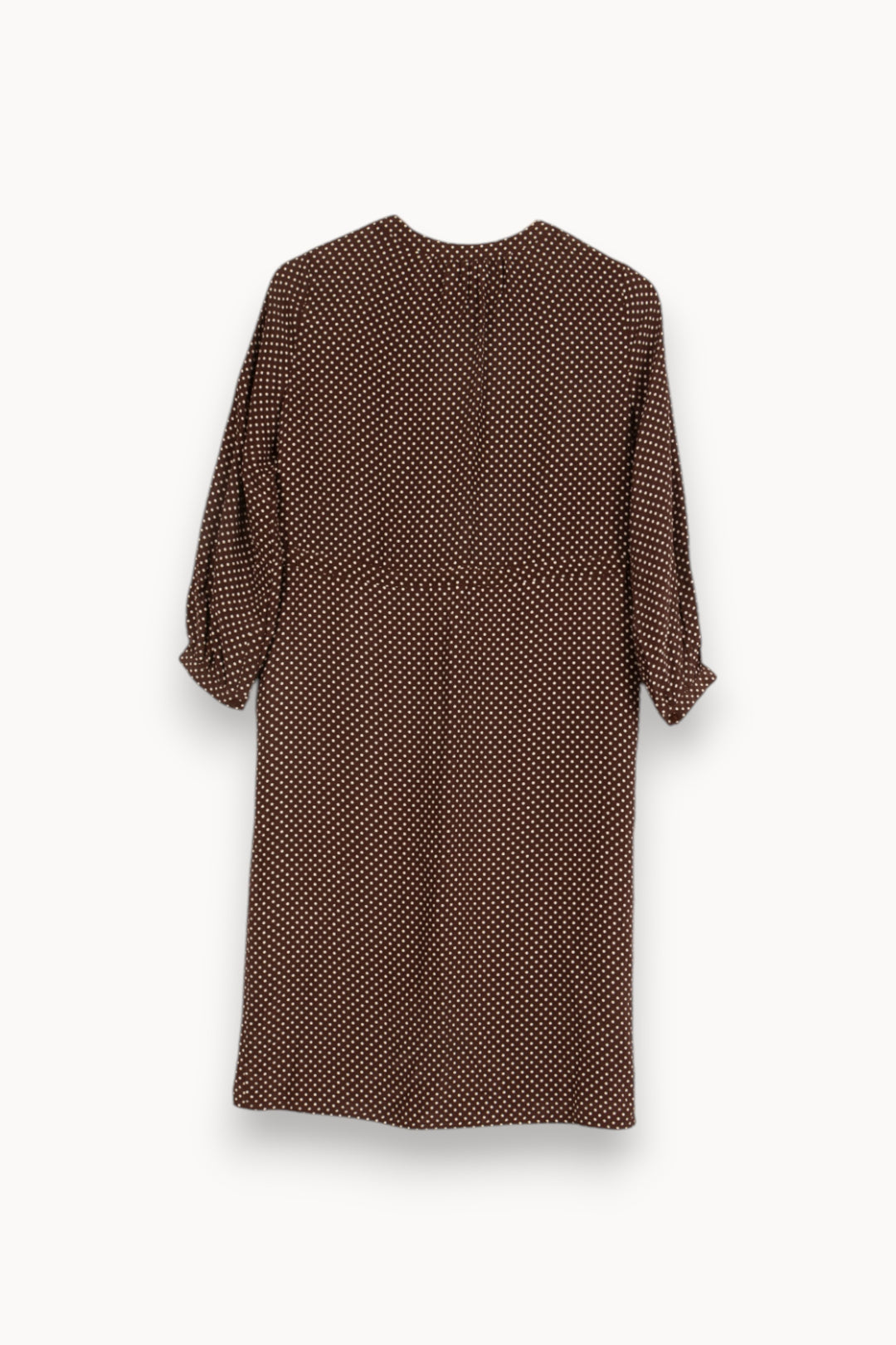 Robe marron à pois - Taille XS/34 de la marque Comptoir des Cotonniers | PARAD47884 - Vendu par Paradigme - Image 3