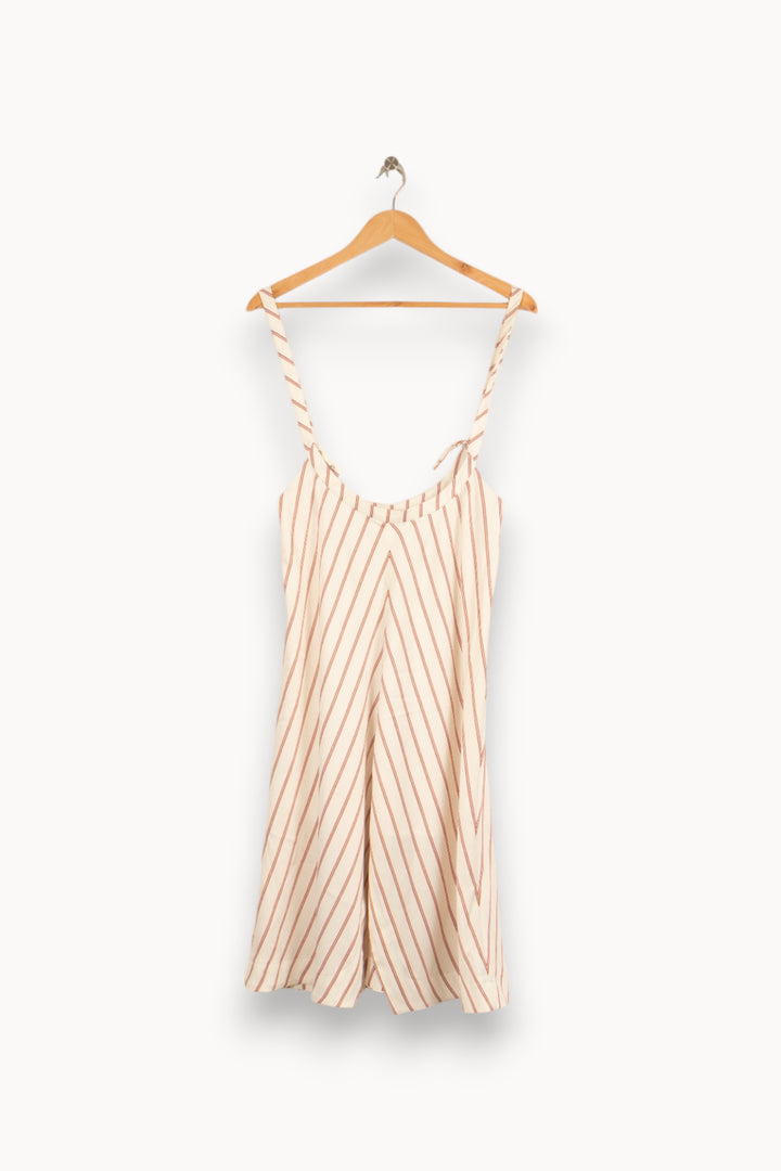 Robe blanche rayée - Taille M/38 de la marque Maje | PARAD47887 - Vendu par Paradigme - Image 1