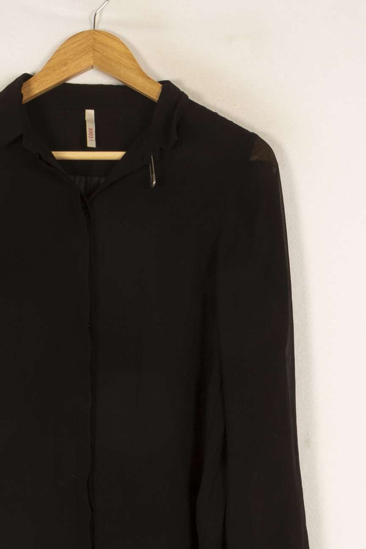 Blouse noire - Taille XS/34 de la marque I.Code | PARAD47893 - Vendu par Paradigme - Image 2