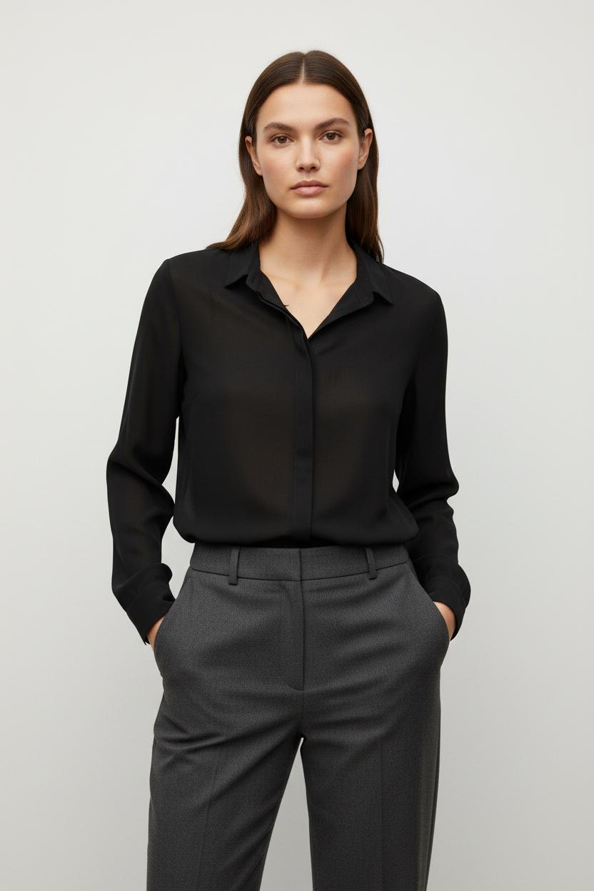 Blouse noire - Taille XS/34