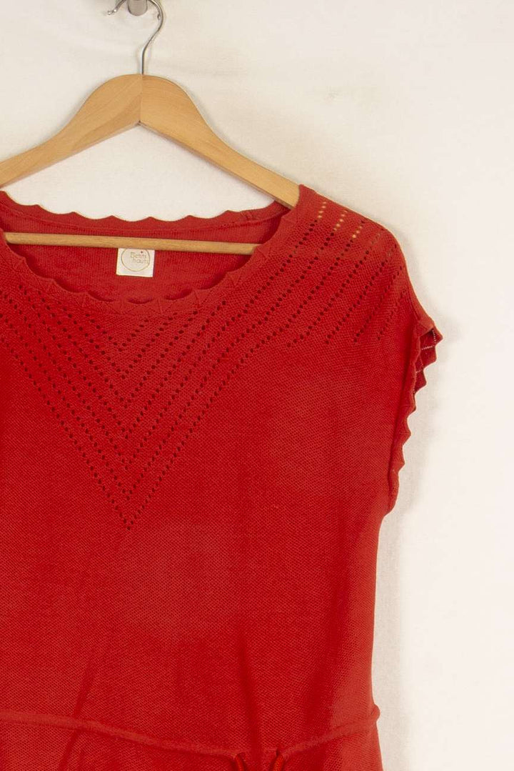 Top orange/rouge - Taille S/36 de la marque Des petits hauts | PARAD47901 - Vendu par Paradigme - Image 2