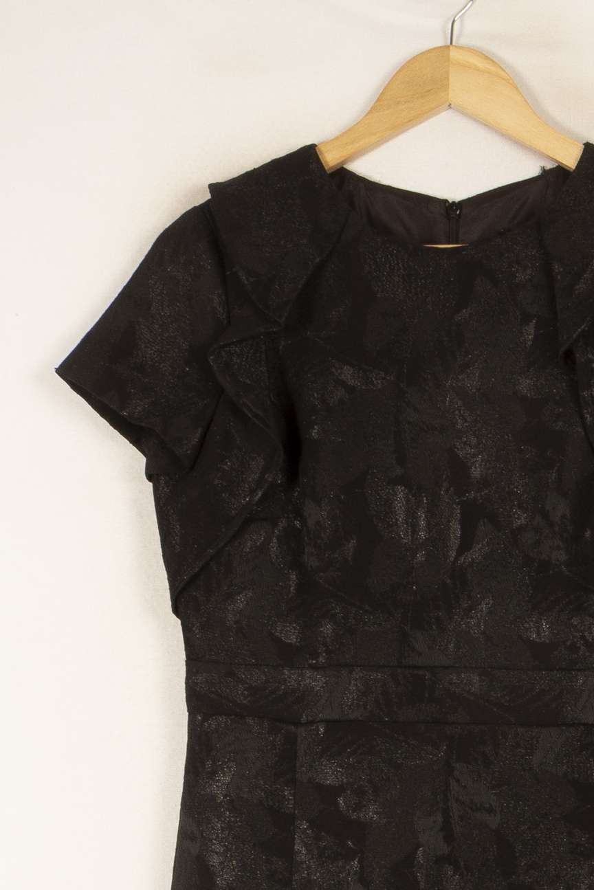 Robe noire - Taille M/38 de la marque Caroll | PARAD47910 - Vendu par Paradigme - Image 2