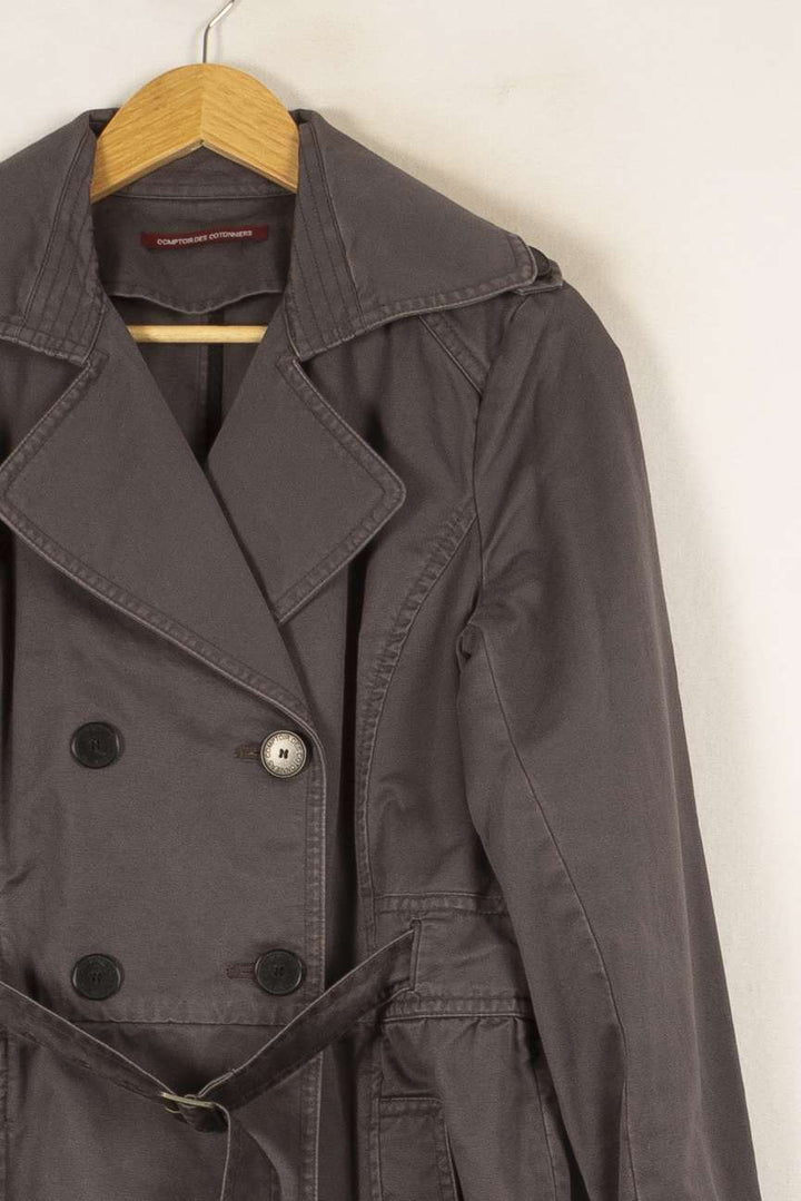 Trench gris - Taille XL/42 de la marque Comptoir des Cotonniers | PARAD47913 - Vendu par Paradigme - Image 4