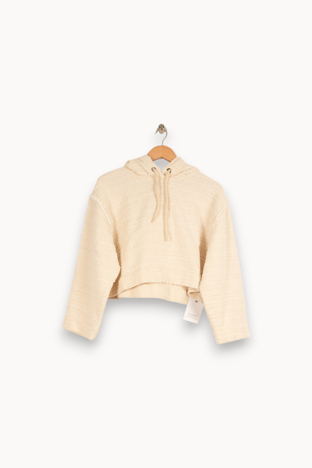 Sweat à capuche beige - Taille S/36 de la marque ba&sh | PARAD47931 - Vendu par Paradigme - Image 1