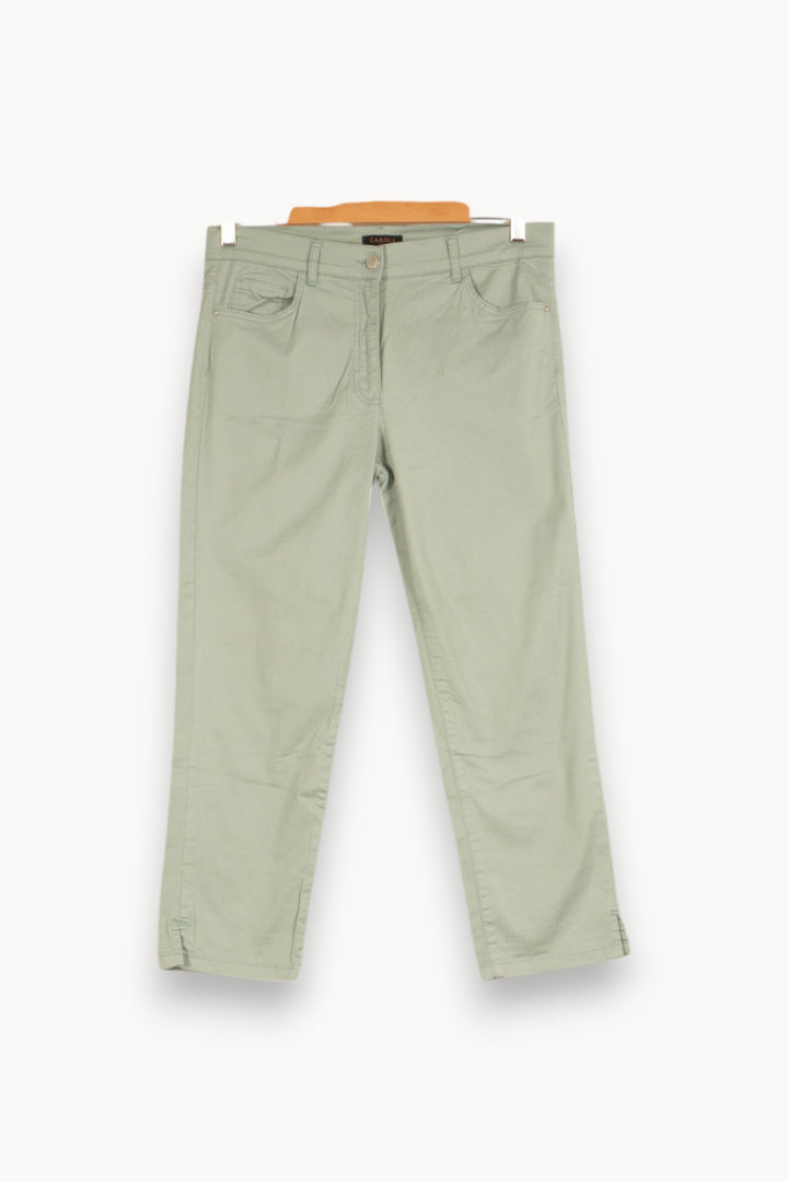 Pantalon vert - Taille XL/42 de la marque Caroll | PARAD47946 - Vendu par Paradigme - Image 1