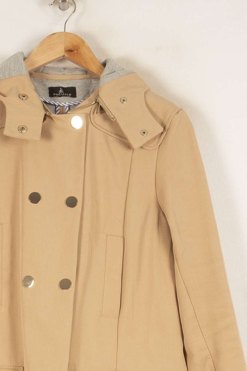 Manteau beige - Taille XL/42 de la marque One Step | PARAD47951 - Vendu par Paradigme - Image 2