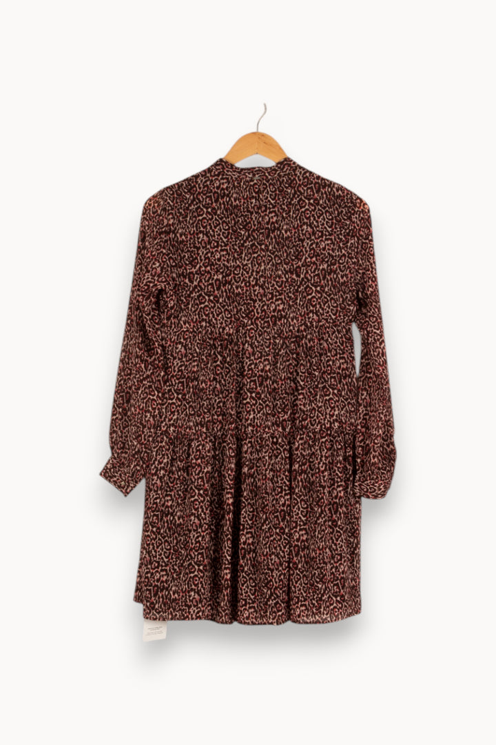 Robe rose léopard - Taille XS/34 de la marque IKKS | PARAD47972 - Vendu par Paradigme - Image 3