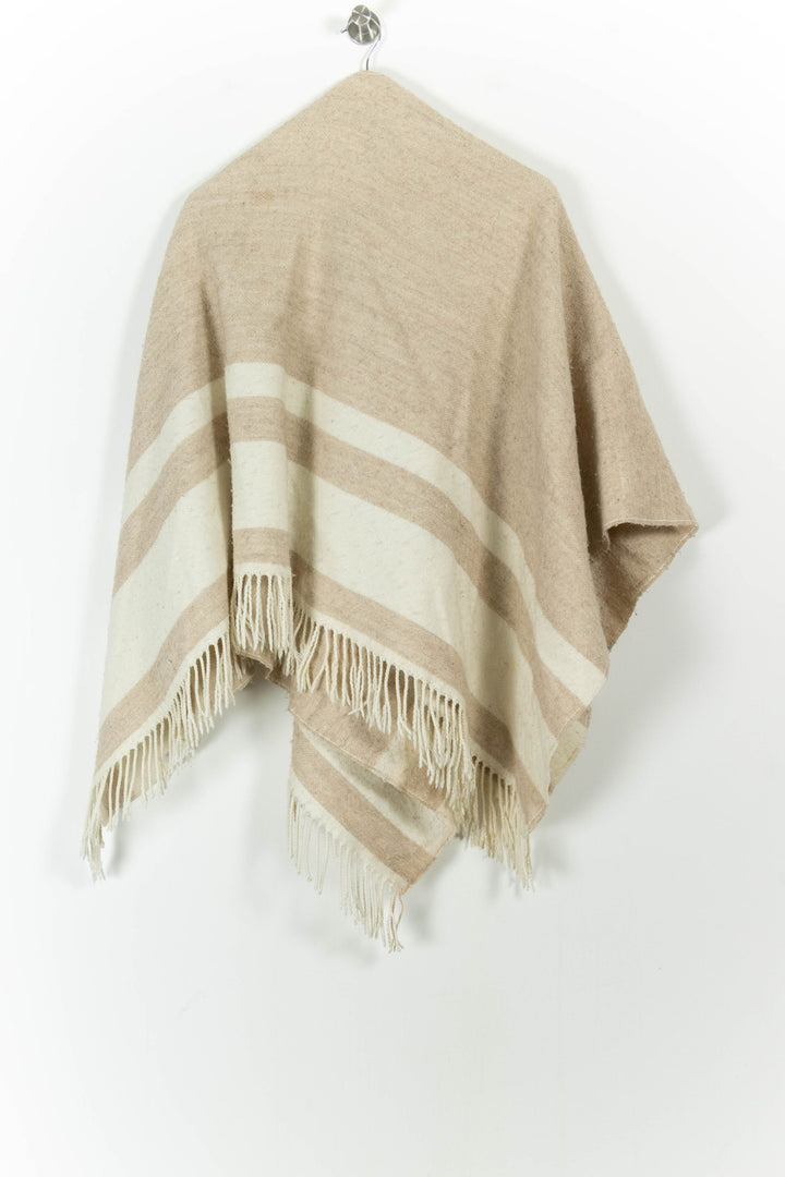 Poncho beige - Taille M/38 de la marque Claudie Pierlot | PARAD47981 - Vendu par Paradigme - Image 4
