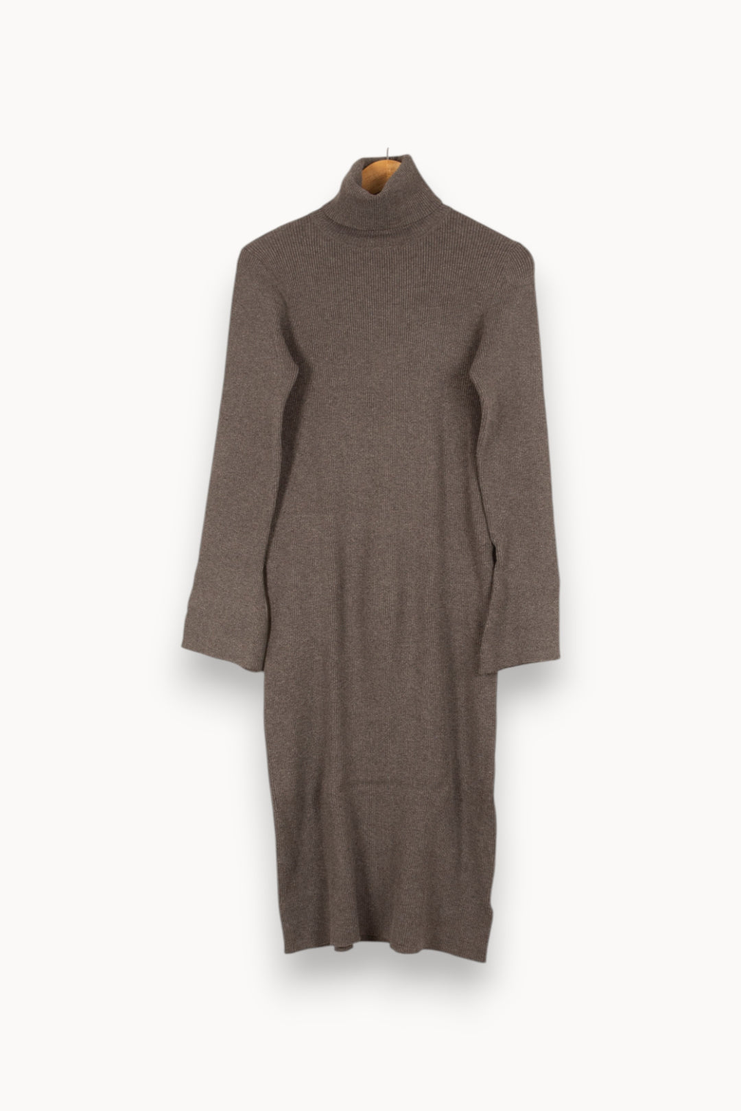 Robe longue côtelée grise - Taille M/38 de la marque Rodier | PARAD47983 - Vendu par Paradigme - Image 1