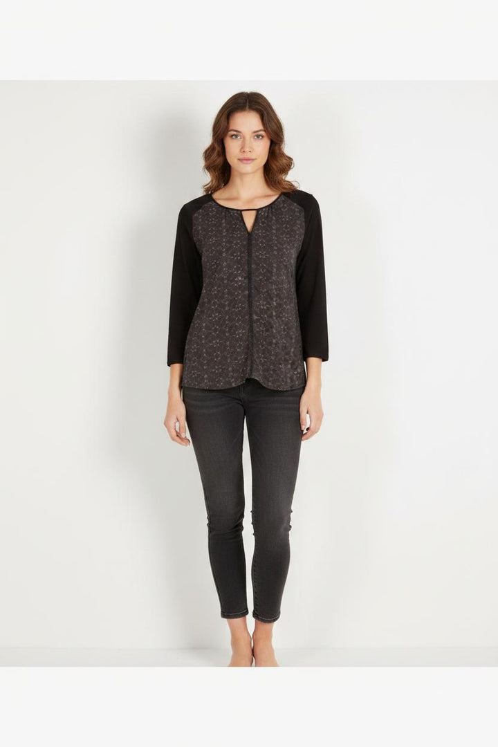 Top à manches longues bleu - Taille M/38