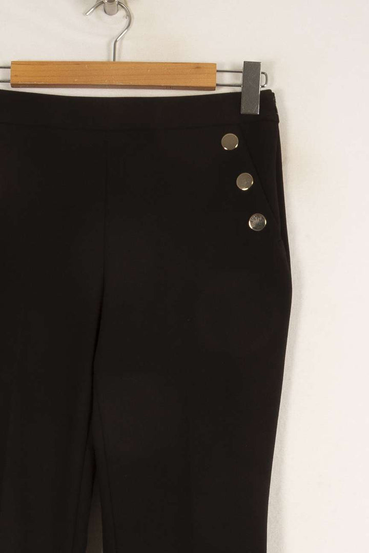 Pantalon noir - Taille S/36 de la marque Caroll | PARAD47996 - Vendu par Paradigme - Image 2