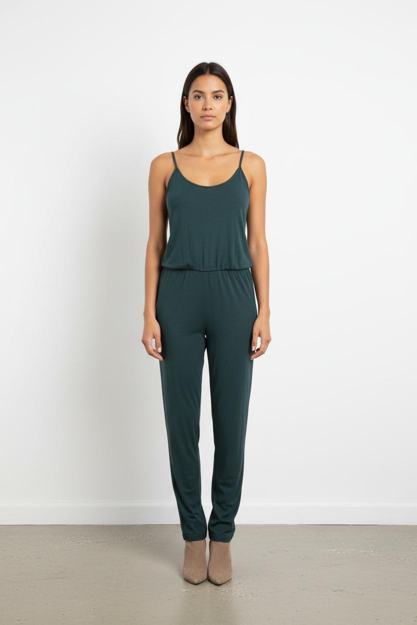 Combinaison verte rayée - Taille S/36
