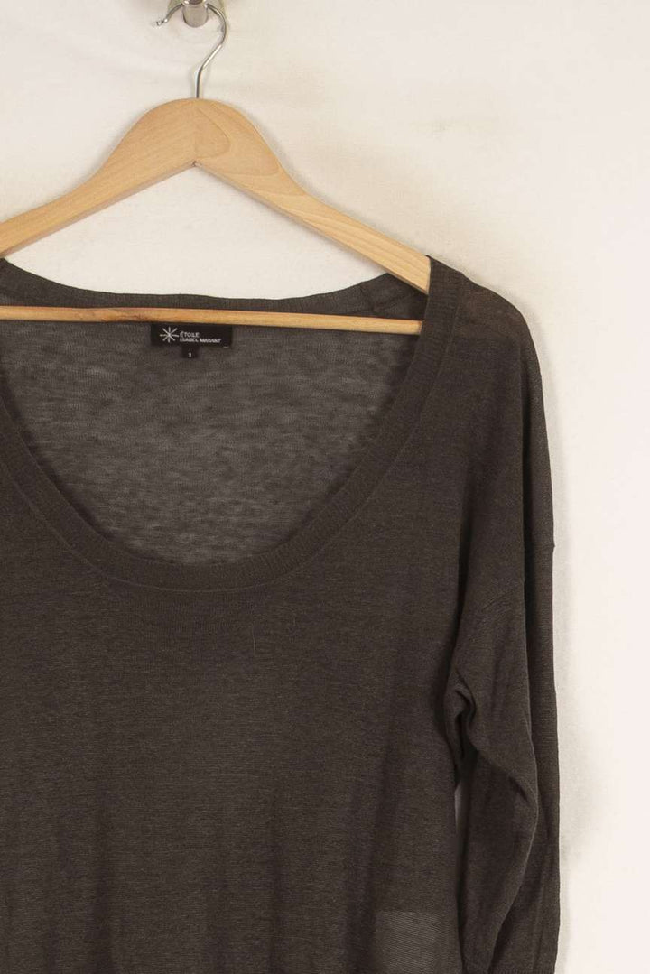 Robe grise - Taille S/36 de la marque Isabel Marant étoile | PARAD48006 - Vendu par Paradigme - Image 2