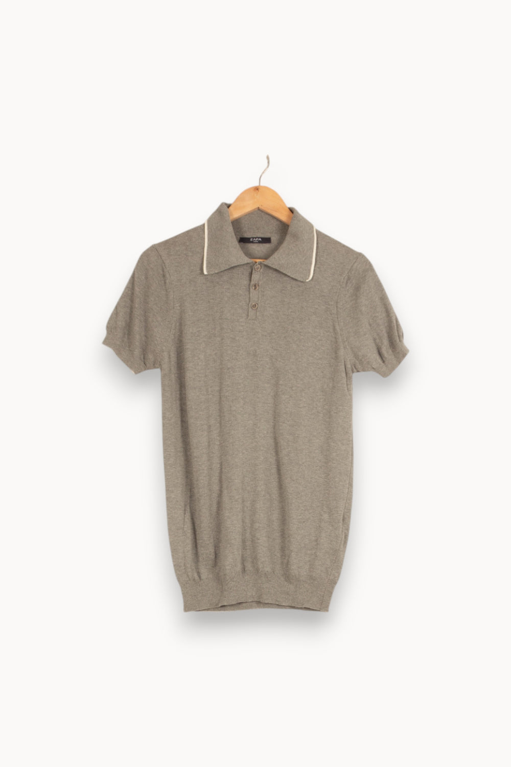 Polo gris - Taille S/36 de la marque ZAPA | PARAD48017 - Vendu par Paradigme - Image 1