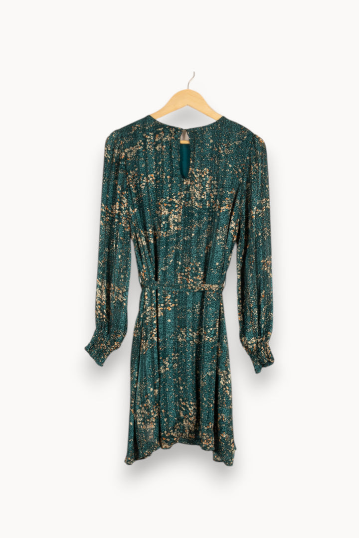 Robe verte à motifs - Taille S/36 de la marque Grace & Mila | PARAD48023 - Vendu par Paradigme - Image 3