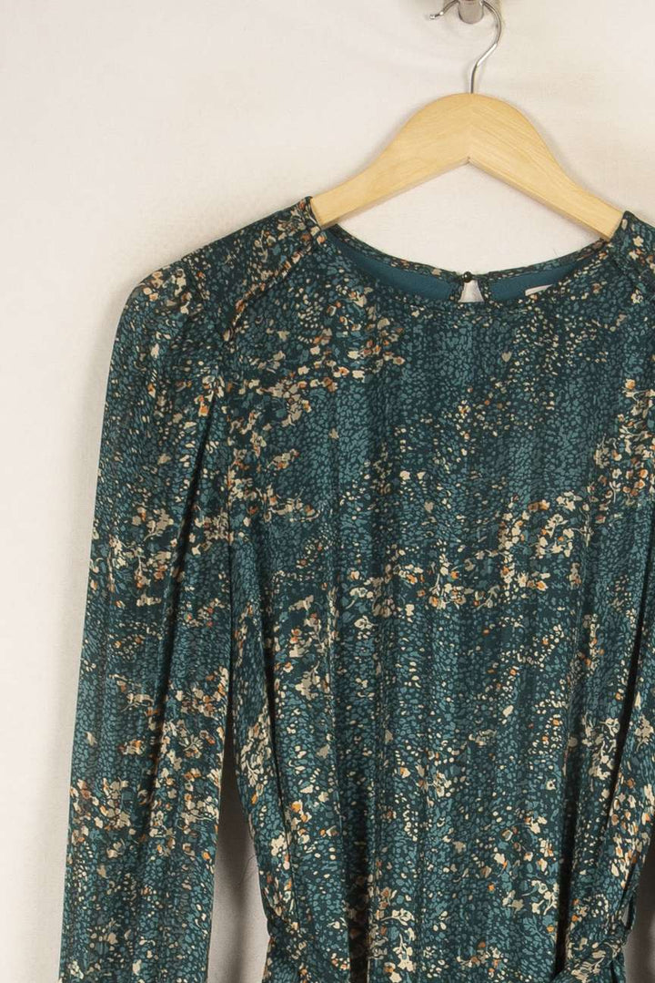 Robe verte à motifs - Taille S/36 de la marque Grace & Mila | PARAD48023 - Vendu par Paradigme - Image 2