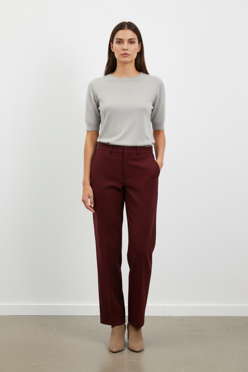 Pantalon bordeaux - Taille L/40