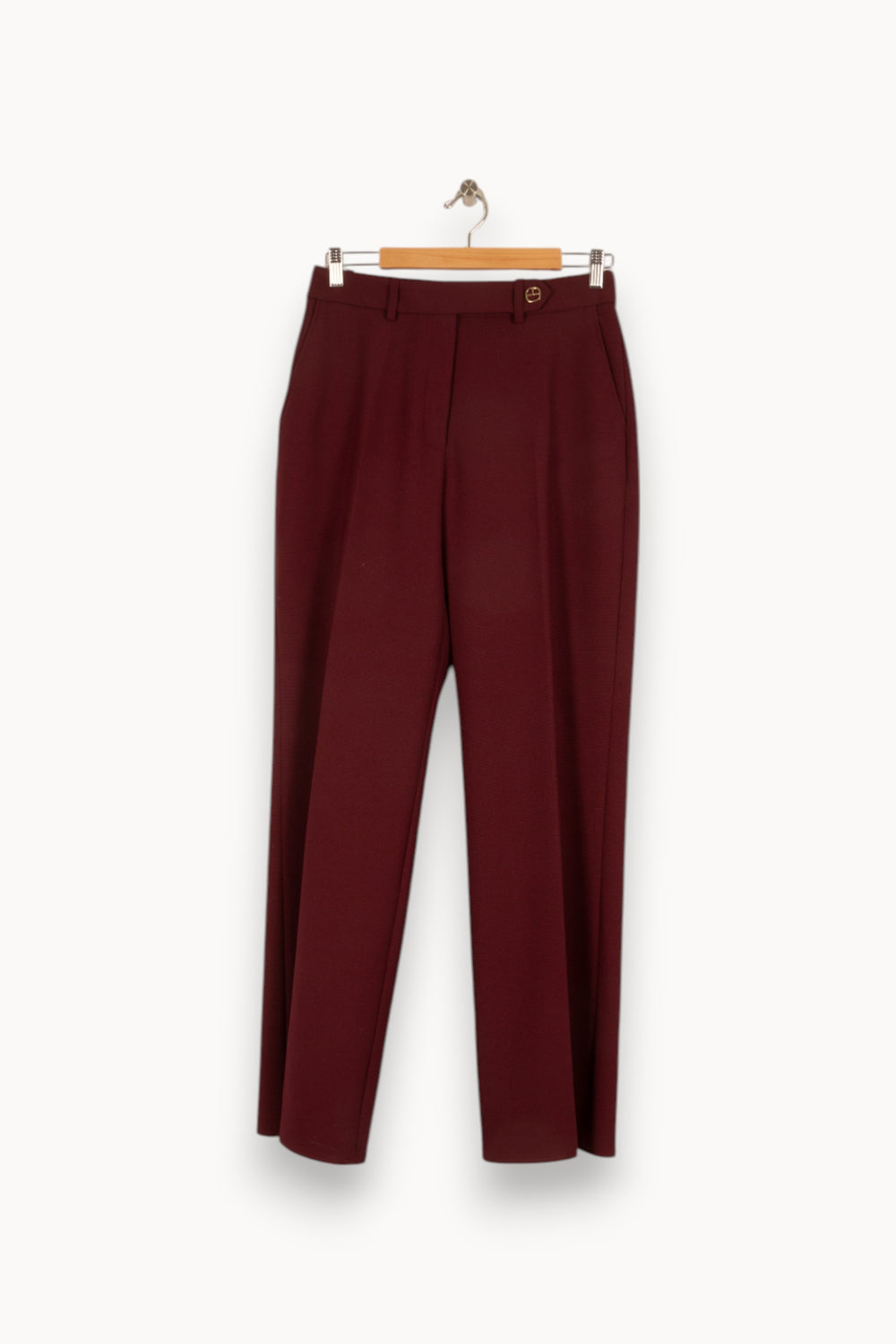 Pantalon bordeaux - Taille L/40 de la marque Claudie Pierlot | PARAD48027 - Vendu par Paradigme - Image 1