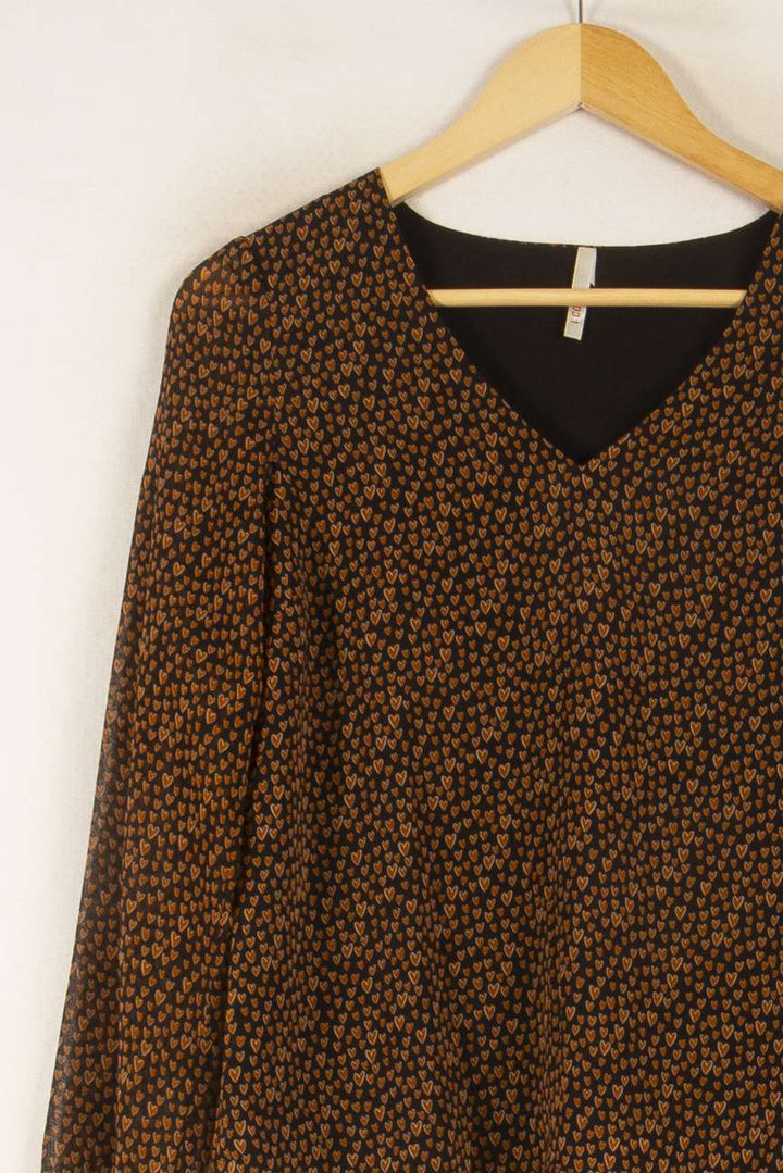 Blouse Noire - Taille XS/34 de la marque I.Code | PARAD48039 - Vendu par Paradigme - Image 3