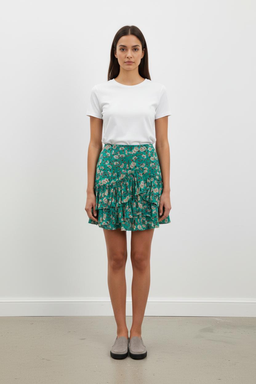 Jupe Courte Verte - Taille S/36