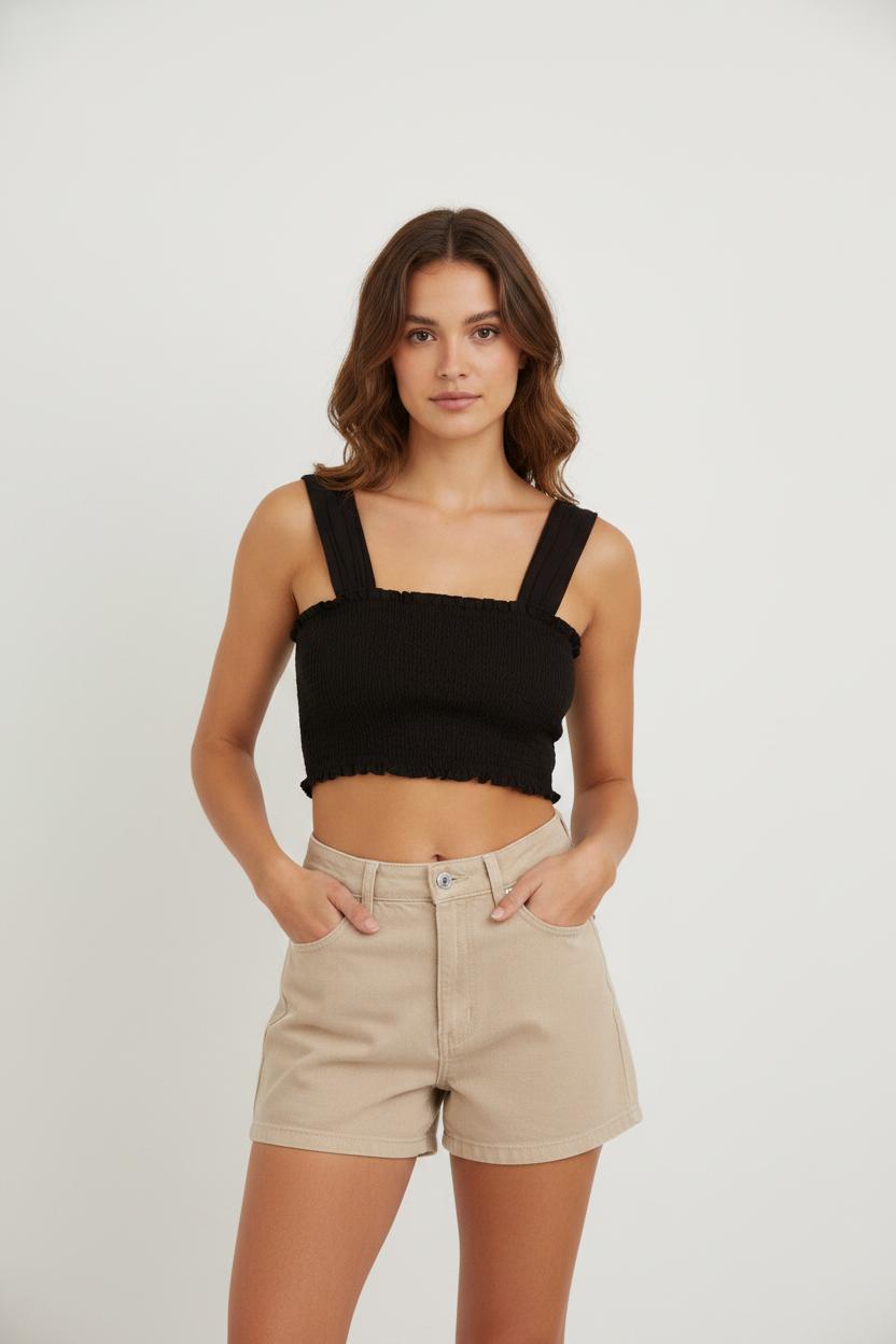Débardeur Noir - Taille S/36