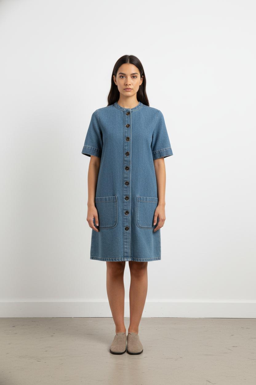 Robe en Jean Bleu - Taille S/36