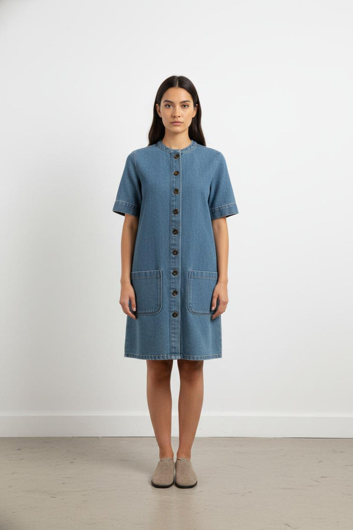 Robe en Jean Bleu - Taille S/36