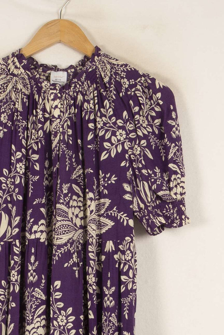 Robe Courte & Midi Violet - Taille S/36 de la marque Petite Mendigote | PARAD48076 - Vendu par Paradigme - Image 3