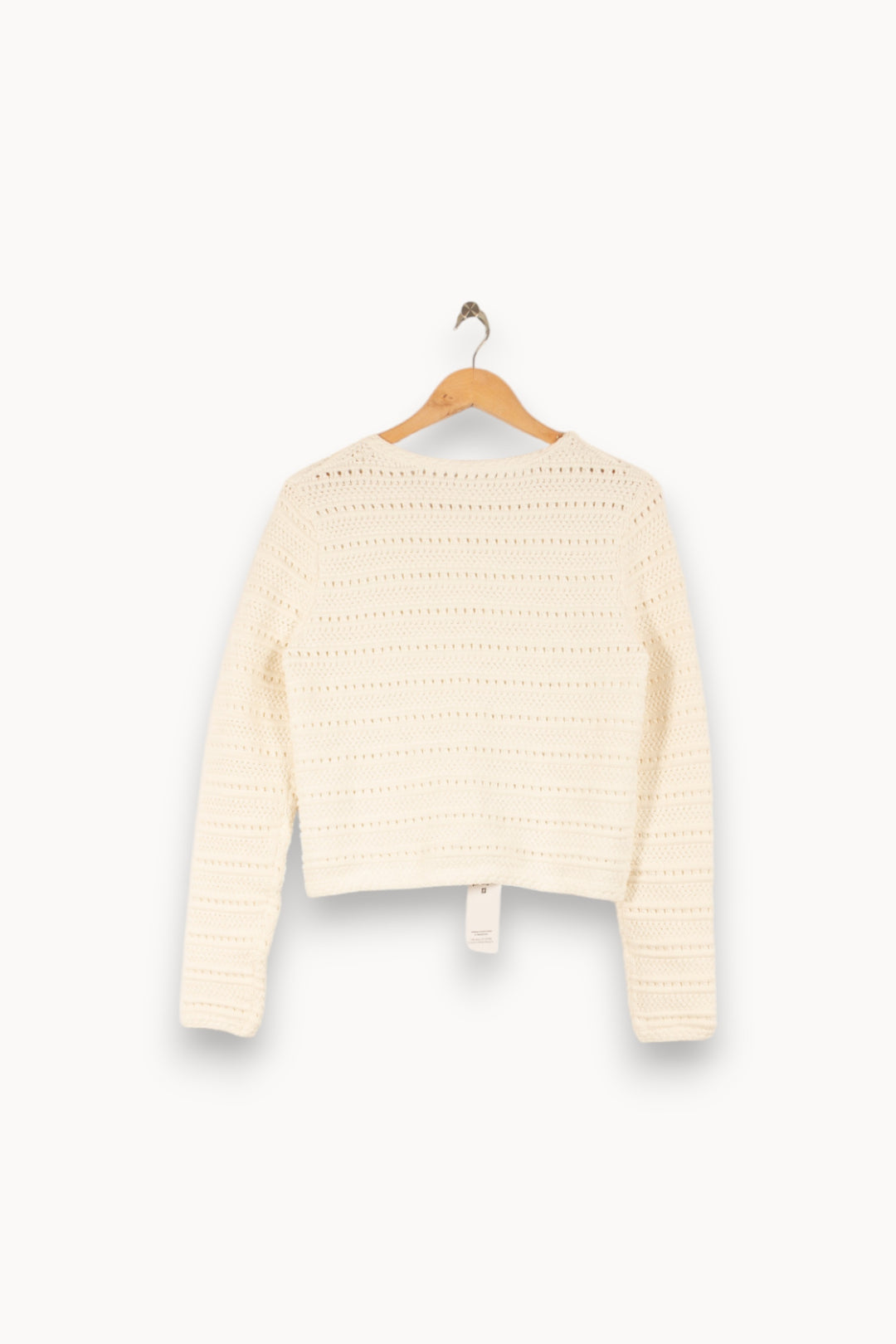 Cardigan Blanc - Taille S/36 de la marque Petite Mendigote | PARAD48089 - Vendu par Paradigme - Image 4