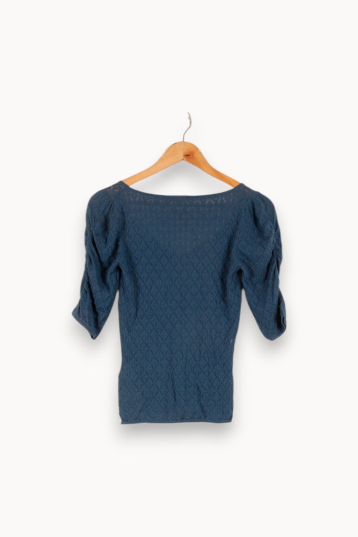 Blouse Bleue - Taille S/36 de la marque Petite Mendigote | PARAD48090 - Vendu par Paradigme - Image 4