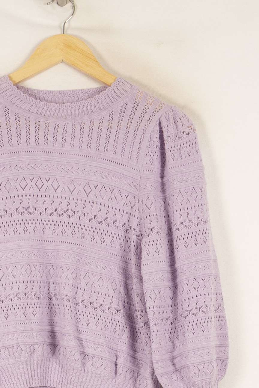 Maille Violette - Taille S/36 de la marque Petite Mendigote | PARAD48093 - Vendu par Paradigme - Image 3