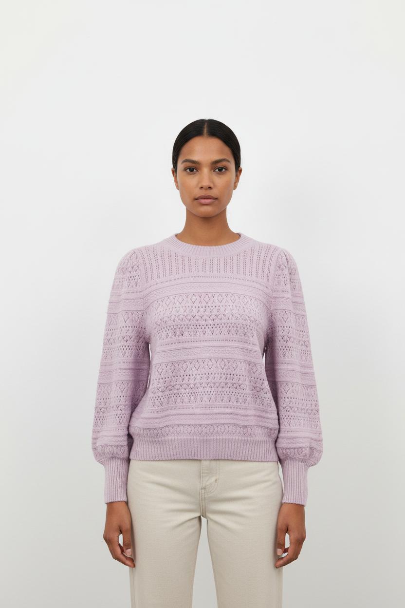 Maille Violette - Taille S/36