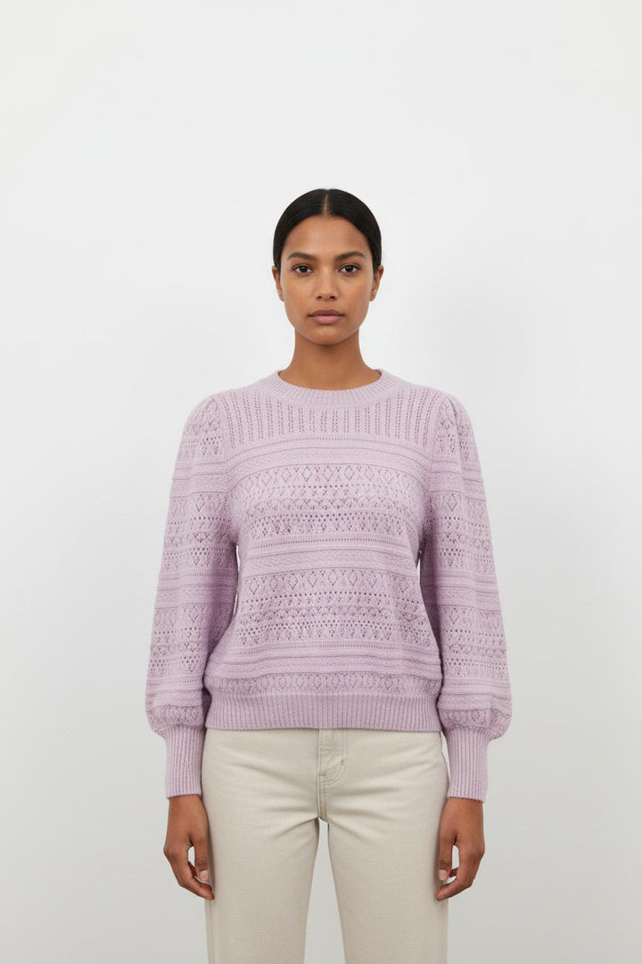 Maille Violette - Taille S/36