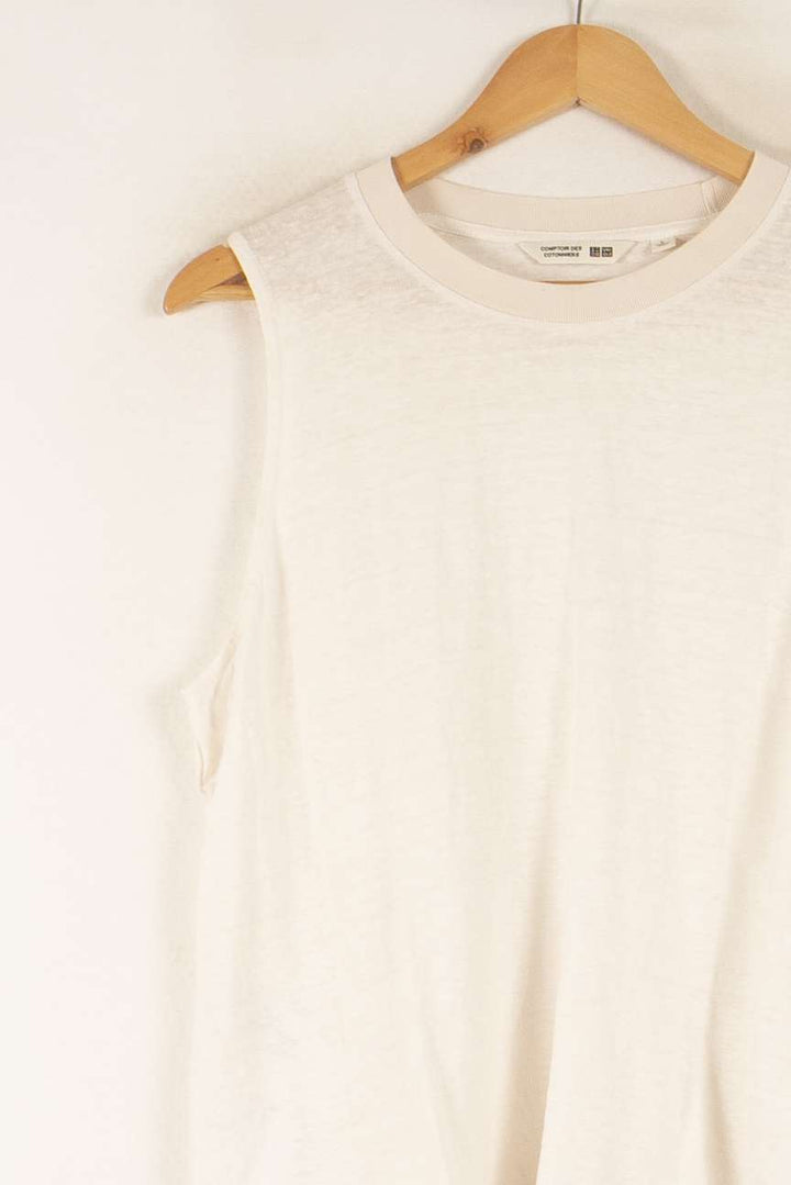 Débardeur Blanc - Taille L/40 de la marque Comptoir des Cotonniers | PARAD48099 - Vendu par Paradigme - Image 3