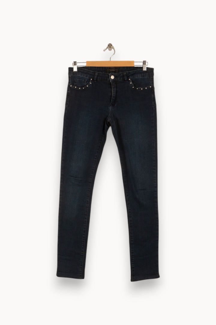 Jean Bleu - Taille 42/XL de la marque IKKS | PARAD48106 - Vendu par Paradigme - Image 2