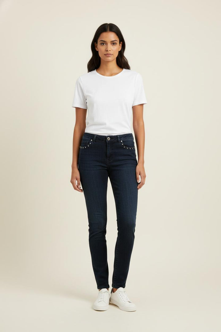 Jean Bleu - Taille 42/XL de la marque IKKS | PARAD48106 - Vendu par Paradigme - Image 1