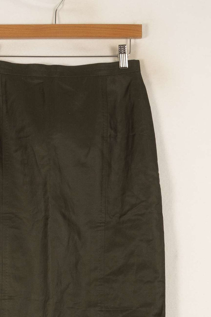 Jupe Longue Verte - Taille S/36 de la marque Max Mara | PARAD48128 - Vendu par Paradigme - Image 3