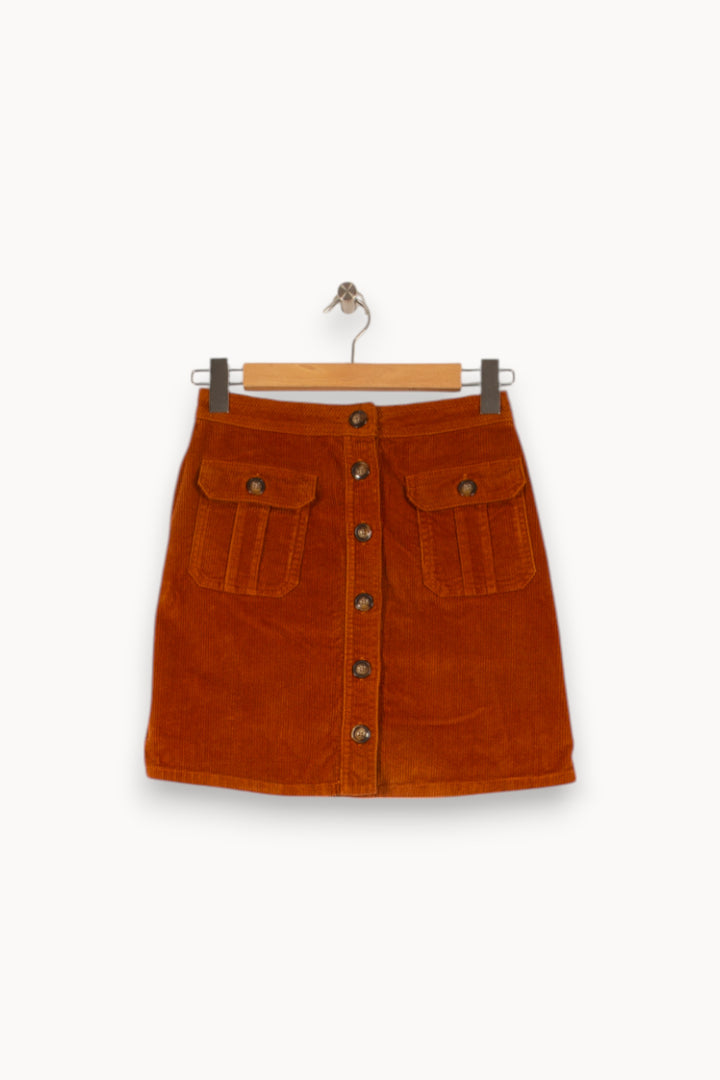 Jupe Courte & Midi Bordeaux - Taille S/36 de la marque Petite Mendigote | PARAD48134 - Vendu par Paradigme - Image 2