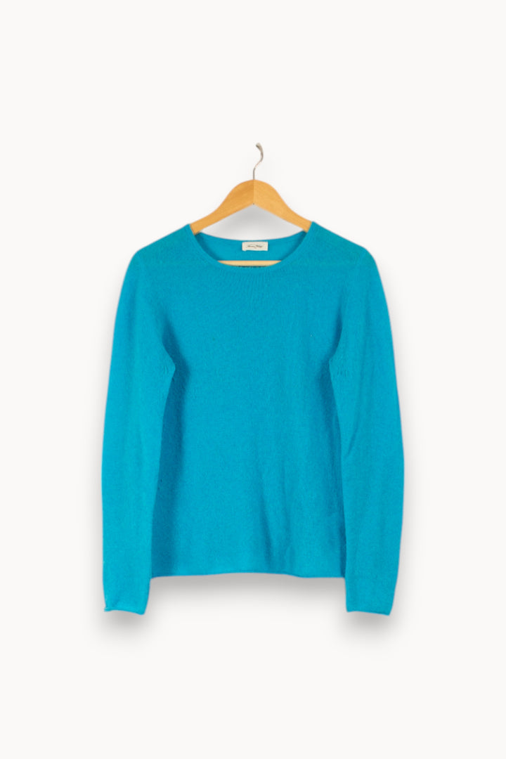 Maille Bleue - Taille M/38 de la marque American Vintage | PARAD48142 - Vendu par Paradigme - Image 2