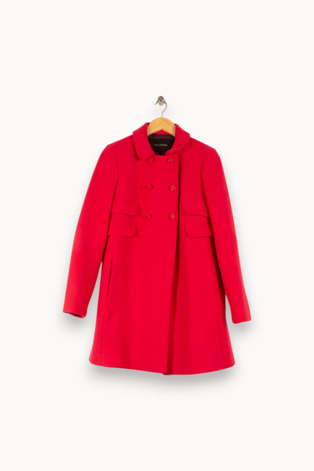 Manteau Court Rose - Taille L/40 de la marque Tara Jarmon | PARAD48147 - Vendu par Paradigme - Image 2