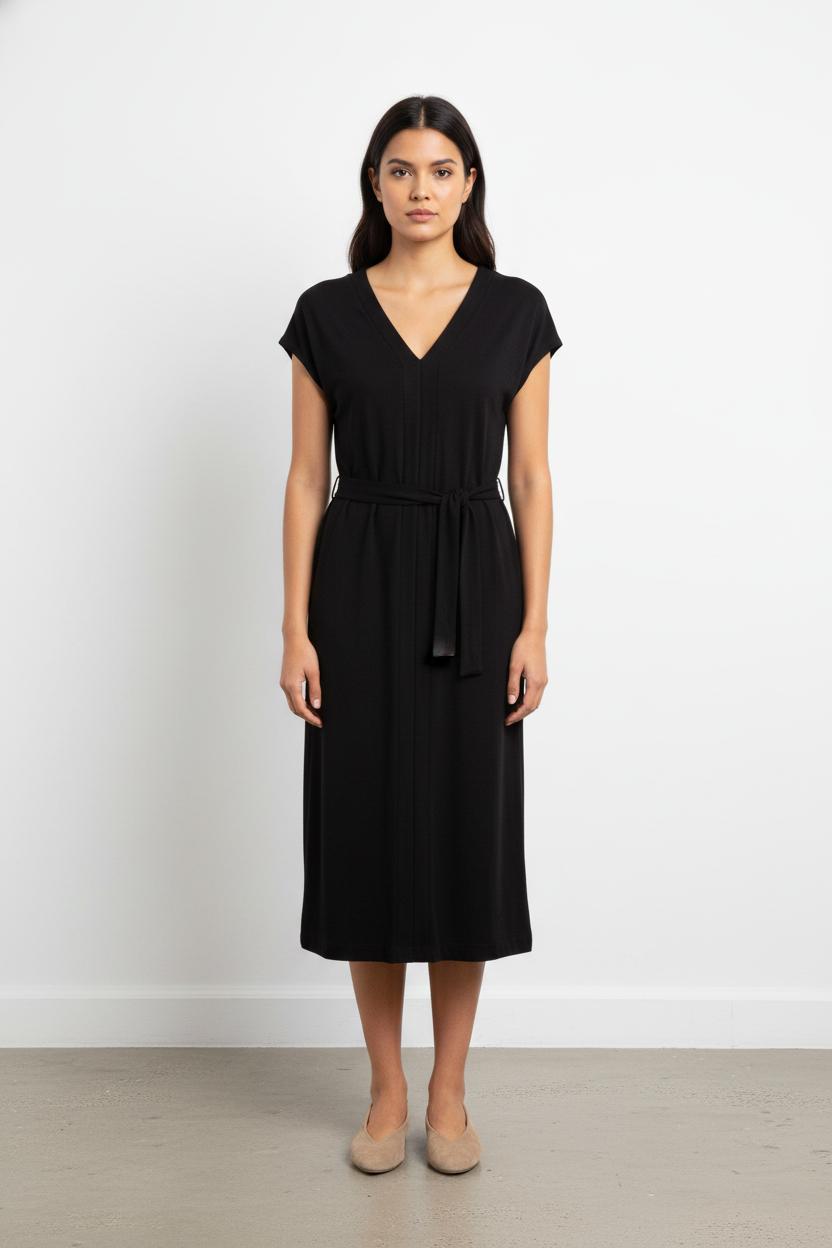 Robe Courte & Midi Noir - Taille S/36