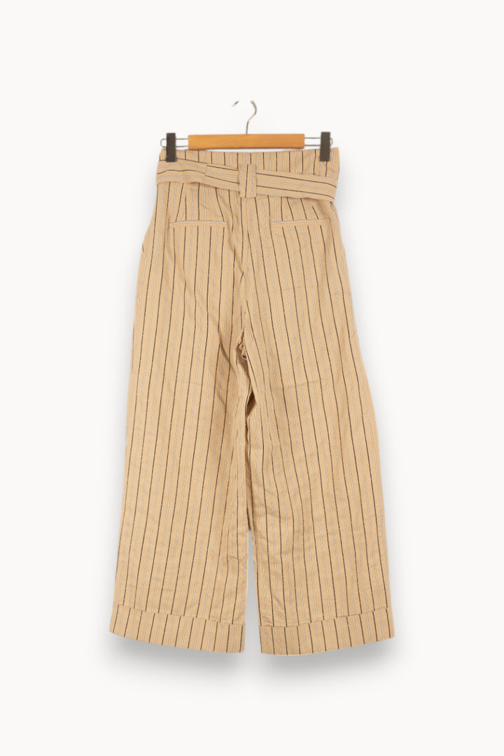 Pantalon Beige - Taille M/38 de la marque La Fée Maraboutée | PARAD48155 - Vendu par Paradigme - Image 4