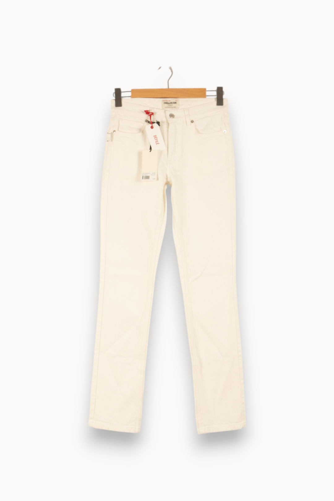 Jean Blanc - Taille XS/34 de la marque Zadig&Voltaire | PARAD48174 - Vendu par Paradigme - Image 2