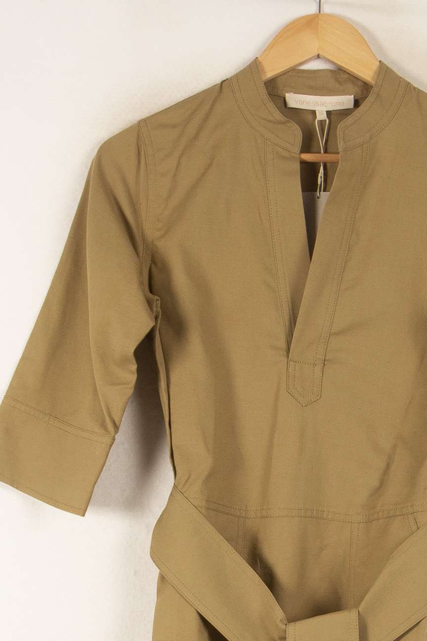 Robe Courte & Midi Vert - Taille S/36 de la marque Vanessa Bruno | PARAD48181 - Vendu par Paradigme - Image 3